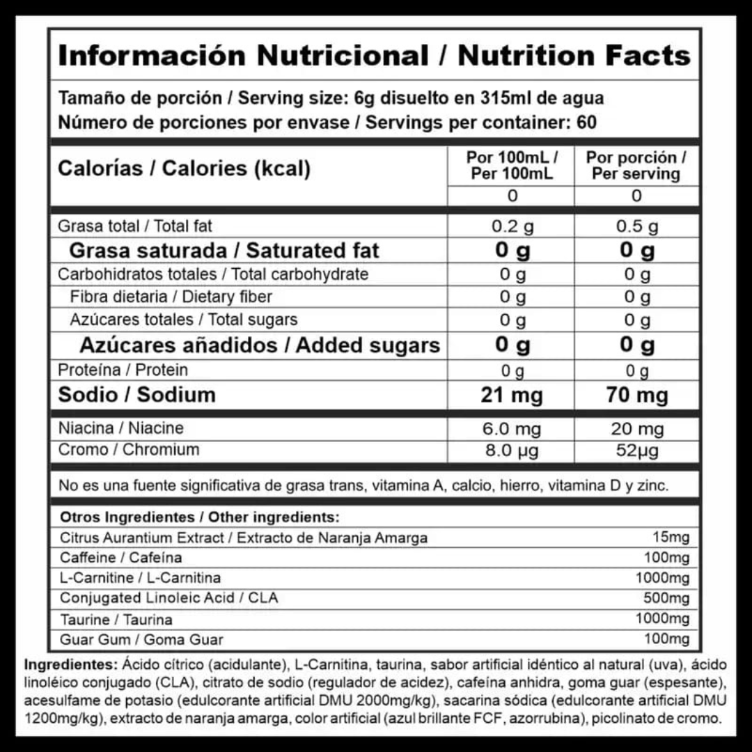 Burner Stack Megaplex 360 Gramos