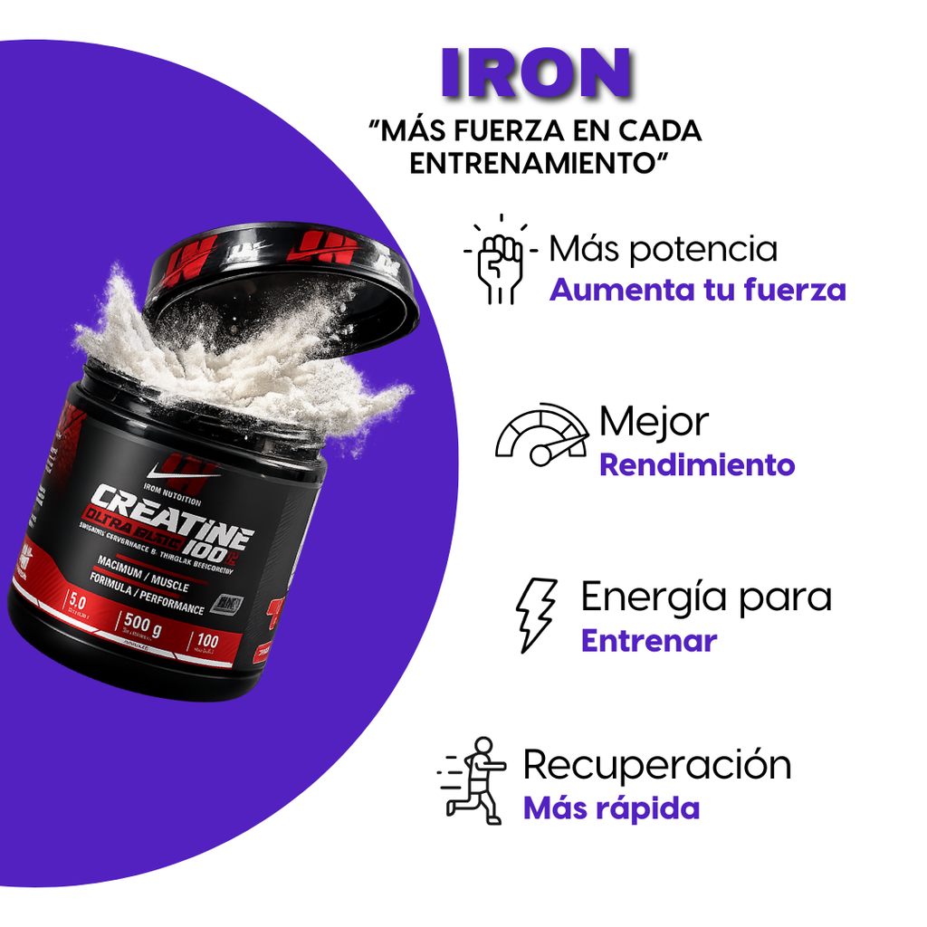 CREATINA IRON-ULTRA PURE