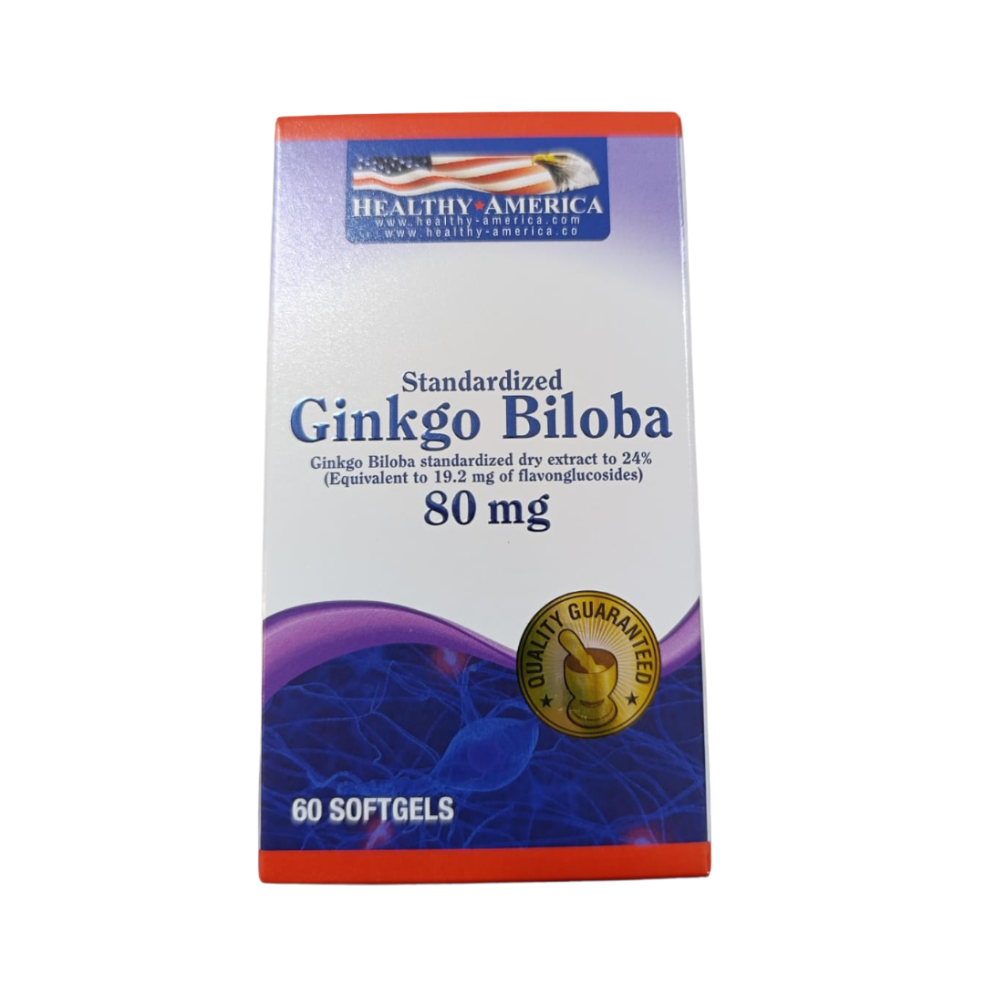 GINKGO BILOBA 60CAPSULAS