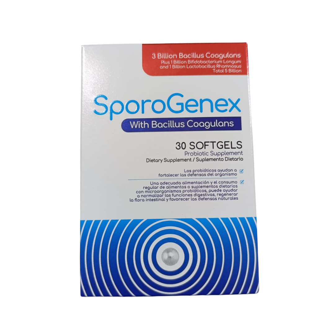SPOROGENEX 30 CAPSULAS