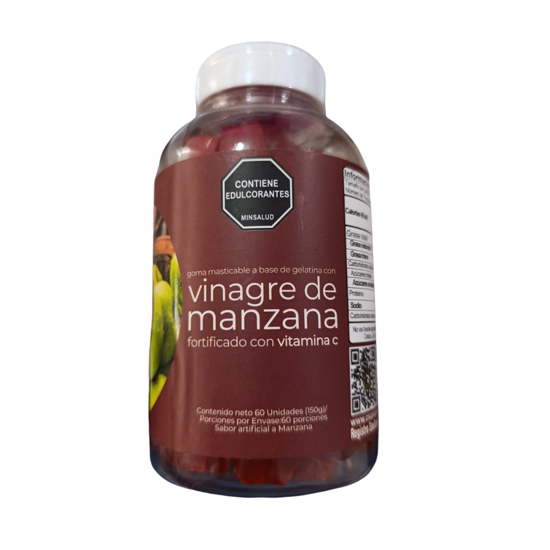 GOMAS VINAGRE MANZANA