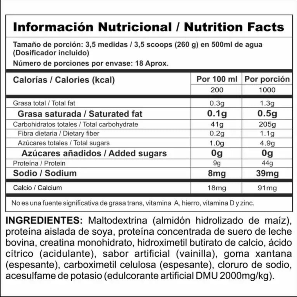 MEGAPLEX CREATINE POWER 10 LIBRAS