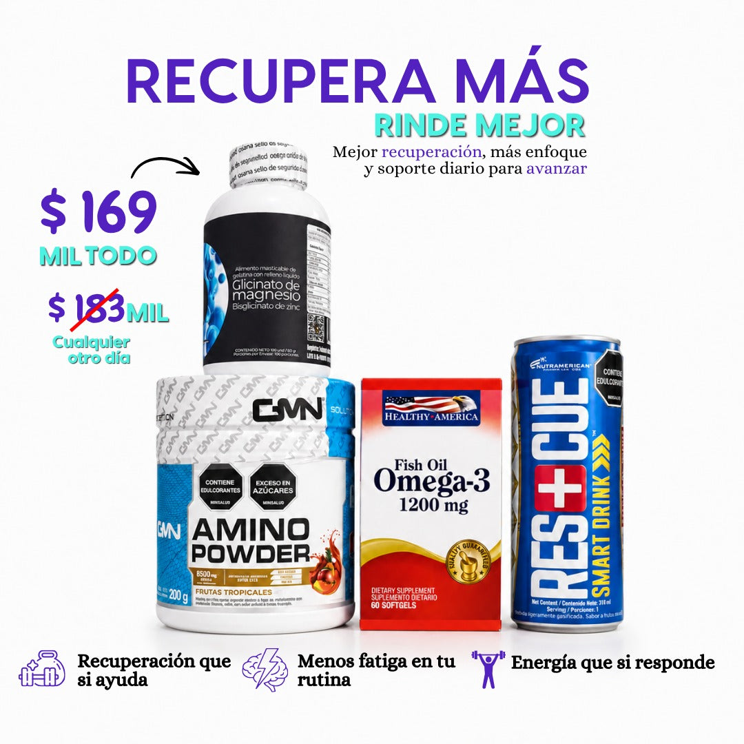 RECUPERATE MAS RAPIDO