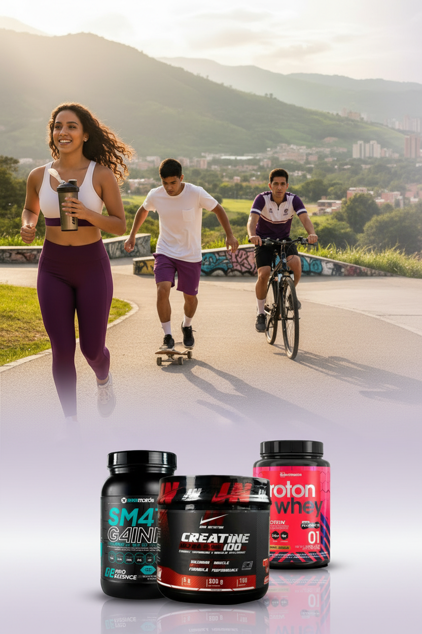 Hero Mobile con productos reales